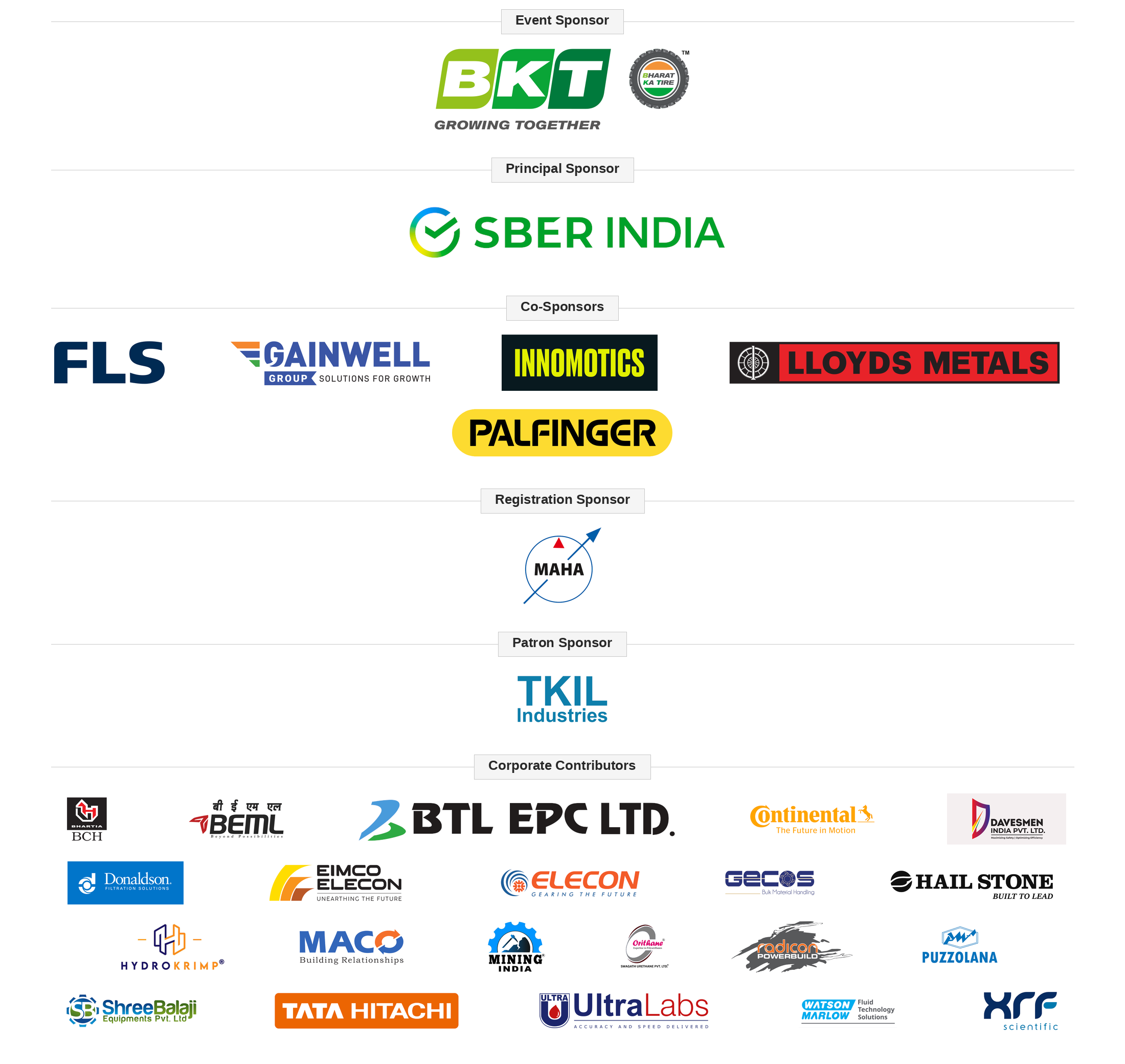 IMME sponsors